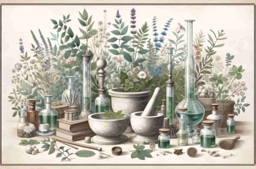 Historia aromaterapii - rośliny i utensylia apteczne
